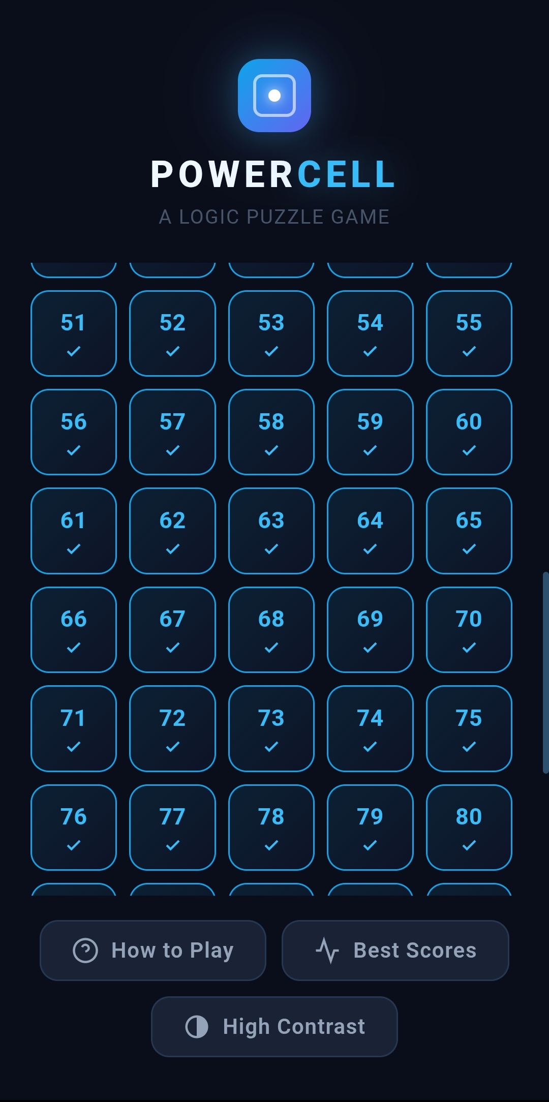 Power Cell Puzzle screenshot 1